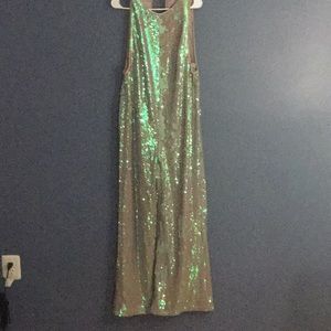 NEW and NEVER WORN FreePeople sequin jumpsuit